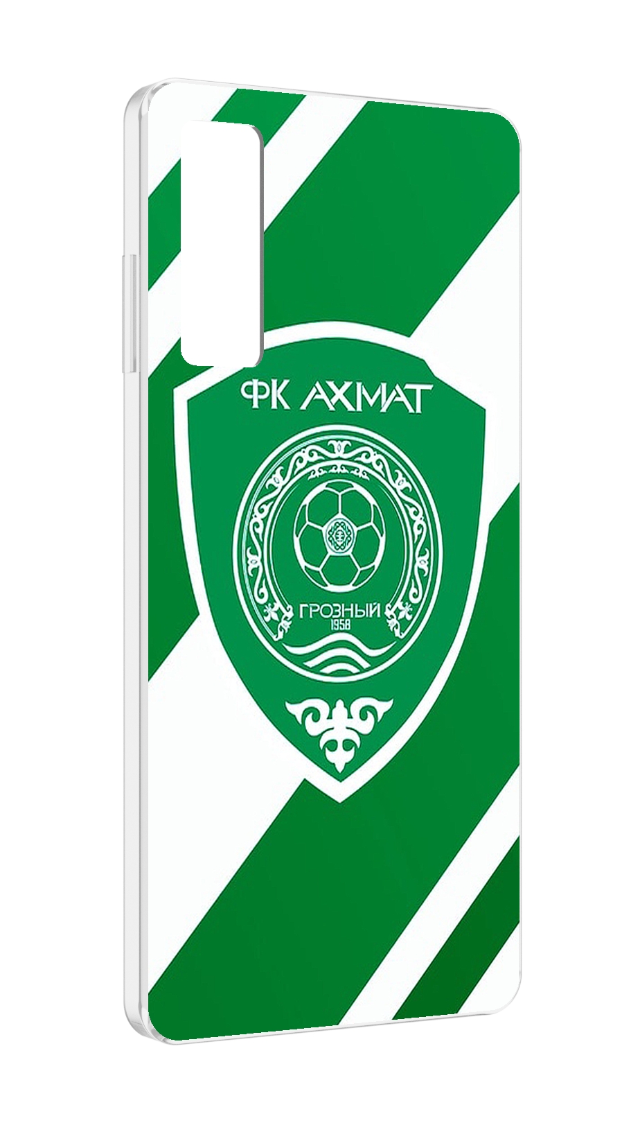 

Чехол MyPads фк ахмат грозныи мужской для TCL 20 5G, Прозрачный, Tocco