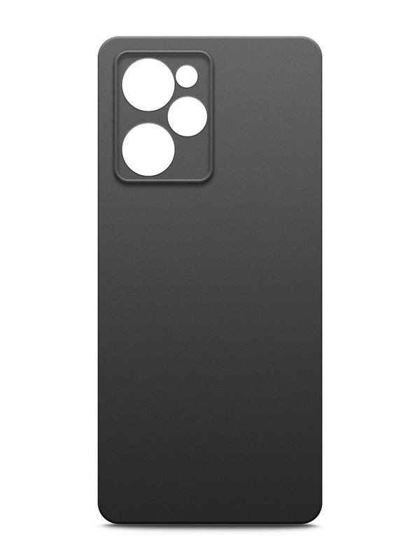 

Чехол Brozo на Poco X5 Pro, силиконовый черный(матовый), Xiaomi POCO X5 Pro