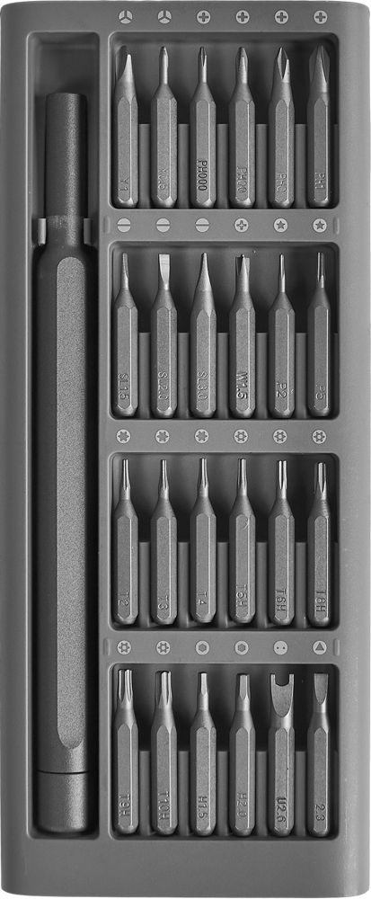 XIAOMI Mi Precision Screwdriver Kit отвёртка с набором бит 26 предметов 3140₽