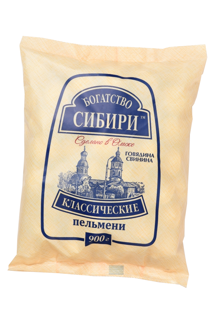 

Пельмени Богатство Сибири Классические 900 г