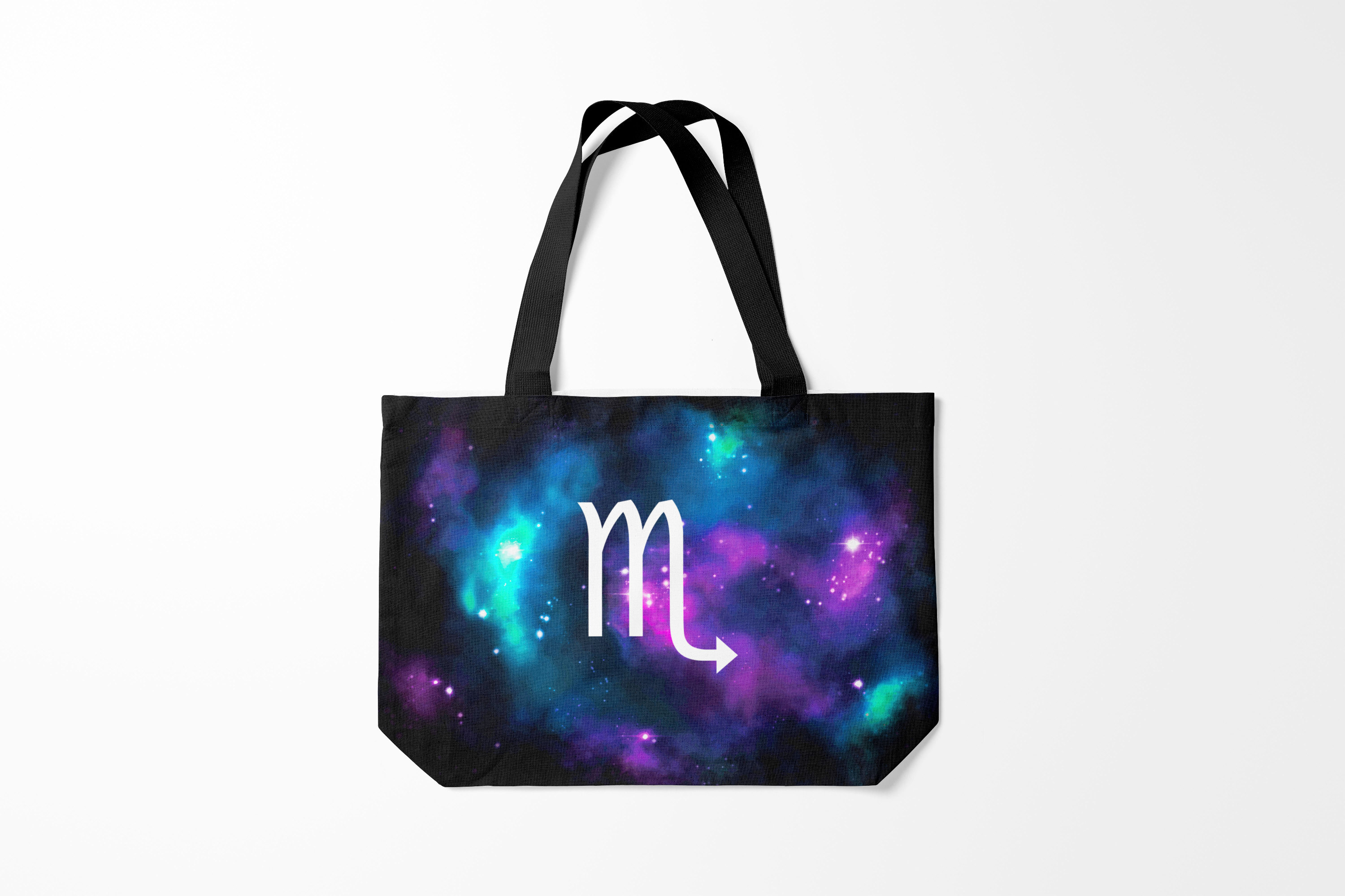 

Сумка шoппер унисекс Burnettie Скорпион Scorpio Знак, синий, Скорпион Scorpio Знак