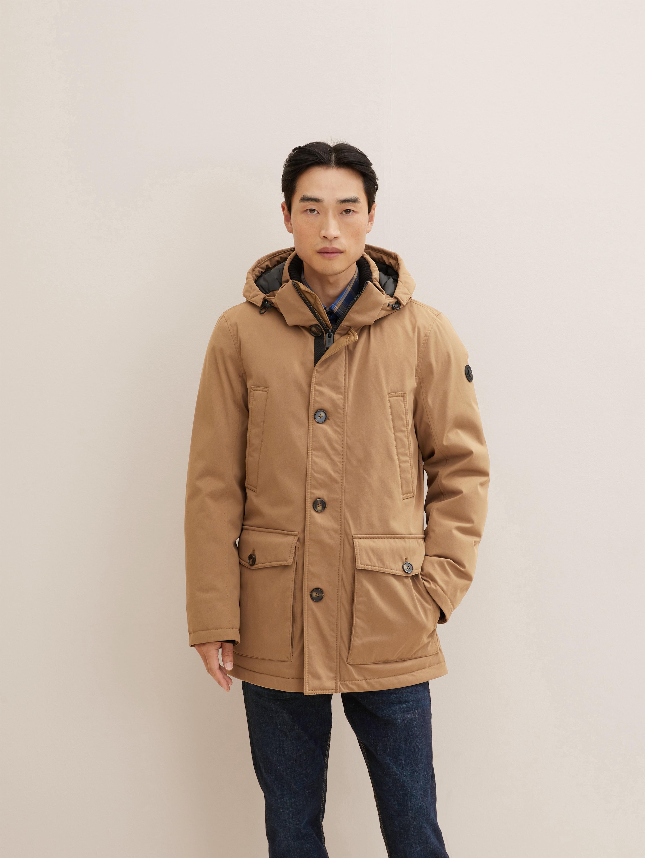 

Куртка мужская TOM TAILOR 1032495 коричневая M, 1032495