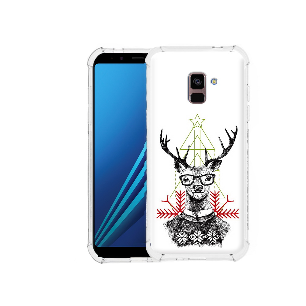 

Чехол MyPads Tocco для Samsung Galaxy A8 Plus умный олень (PT119249.593.652), Tocco