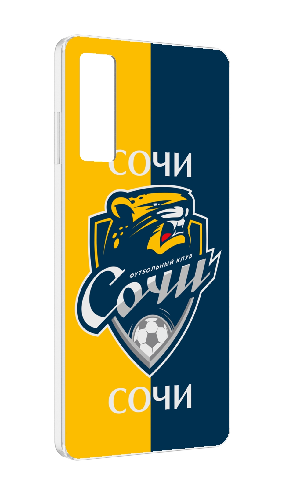 

Чехол MyPads фк сочи для TCL 20 5G, Прозрачный, Tocco