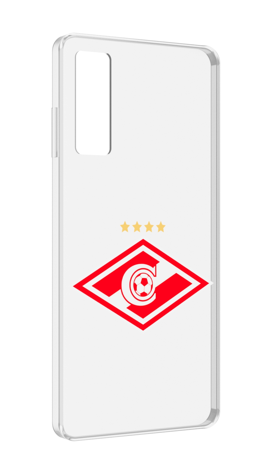 

Чехол MyPads фк спартак 1 для TCL 20 5G, Прозрачный, Tocco