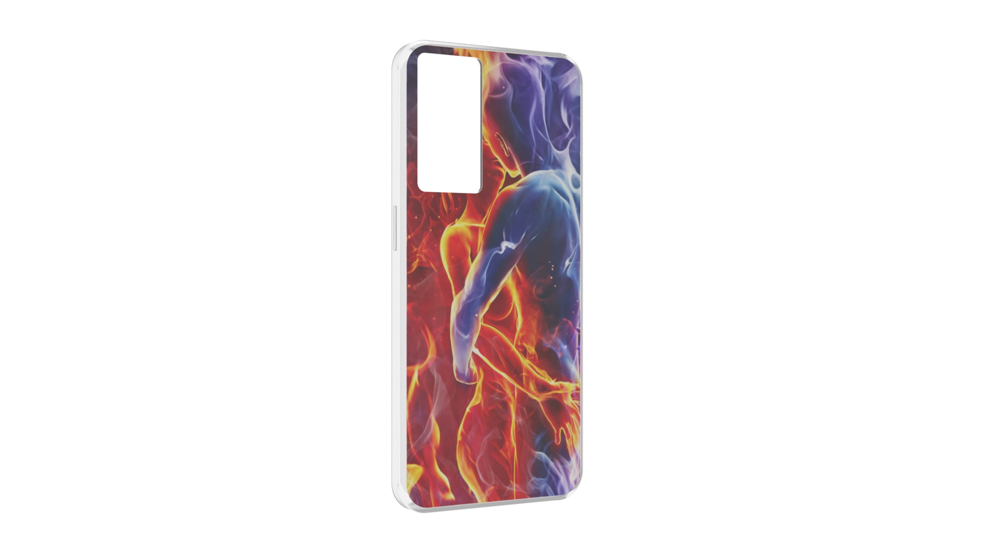 

Чехол MyPads Огонь-вода для OPPO A96 5G / Reno7 Lite / Reno 7Z / F12 Pro 5G, Прозрачный, Tocco