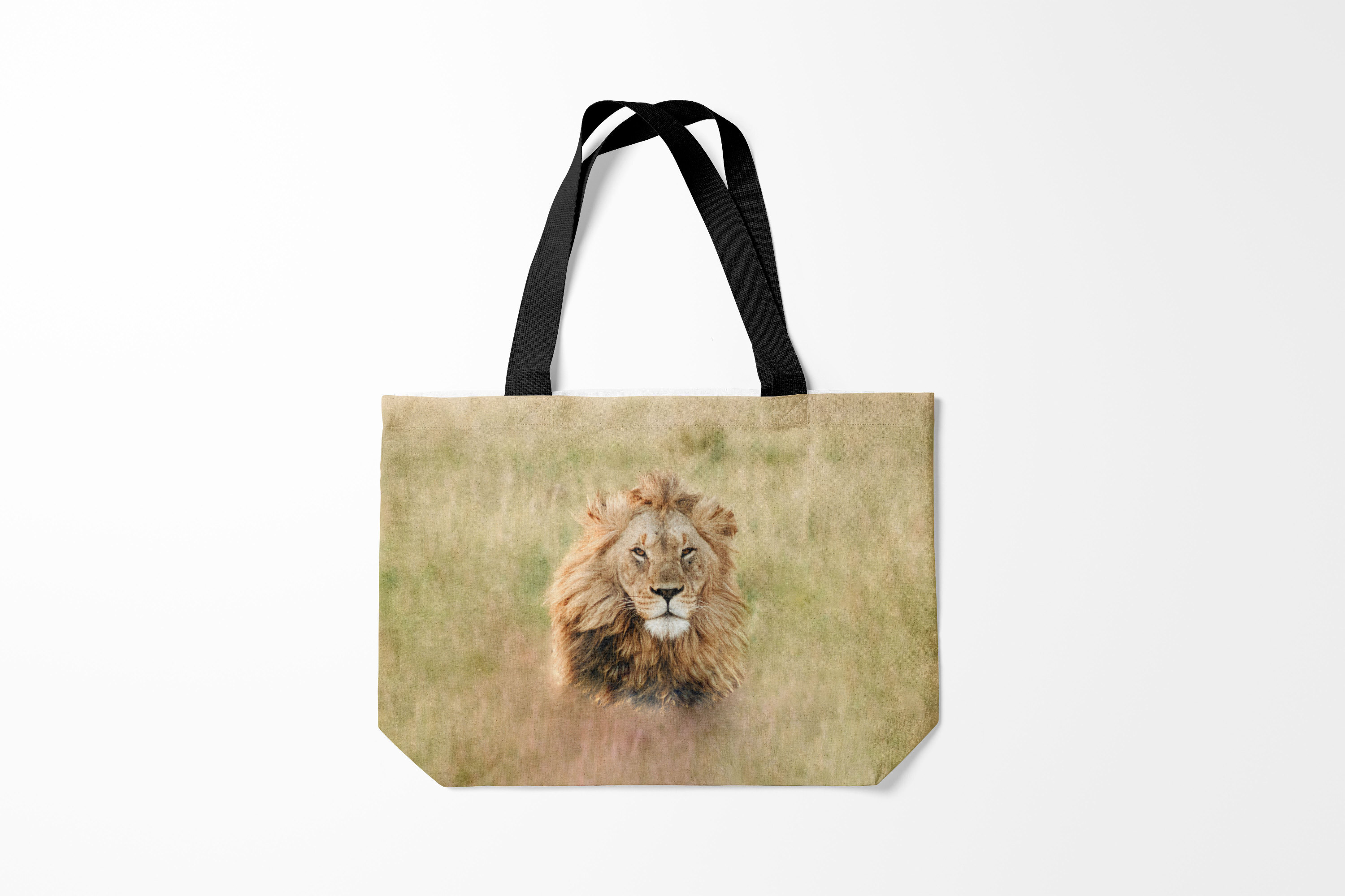 

Сумка шoппер унисекс Burnettie Лев Lion King, бежевый, Лев Lion King