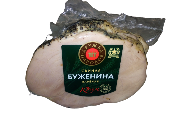

Буженина Дружба народов варено-копченая +-1 кг