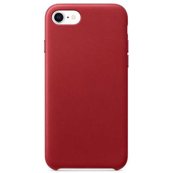 фото Чехол leather case для iphone 7/8 (2), красный ademar