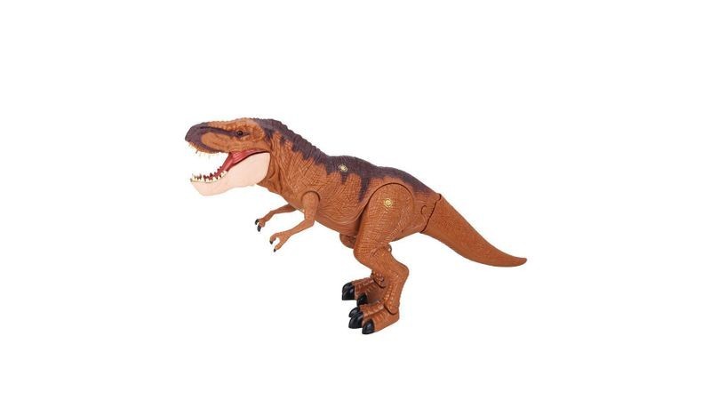 Радиоуправляемый динозавр Dinosaurs Island Toys Тираннозавр T-REX RS6192 интерактивный динозавр dinosaurs island toys трицератопс rs6167b