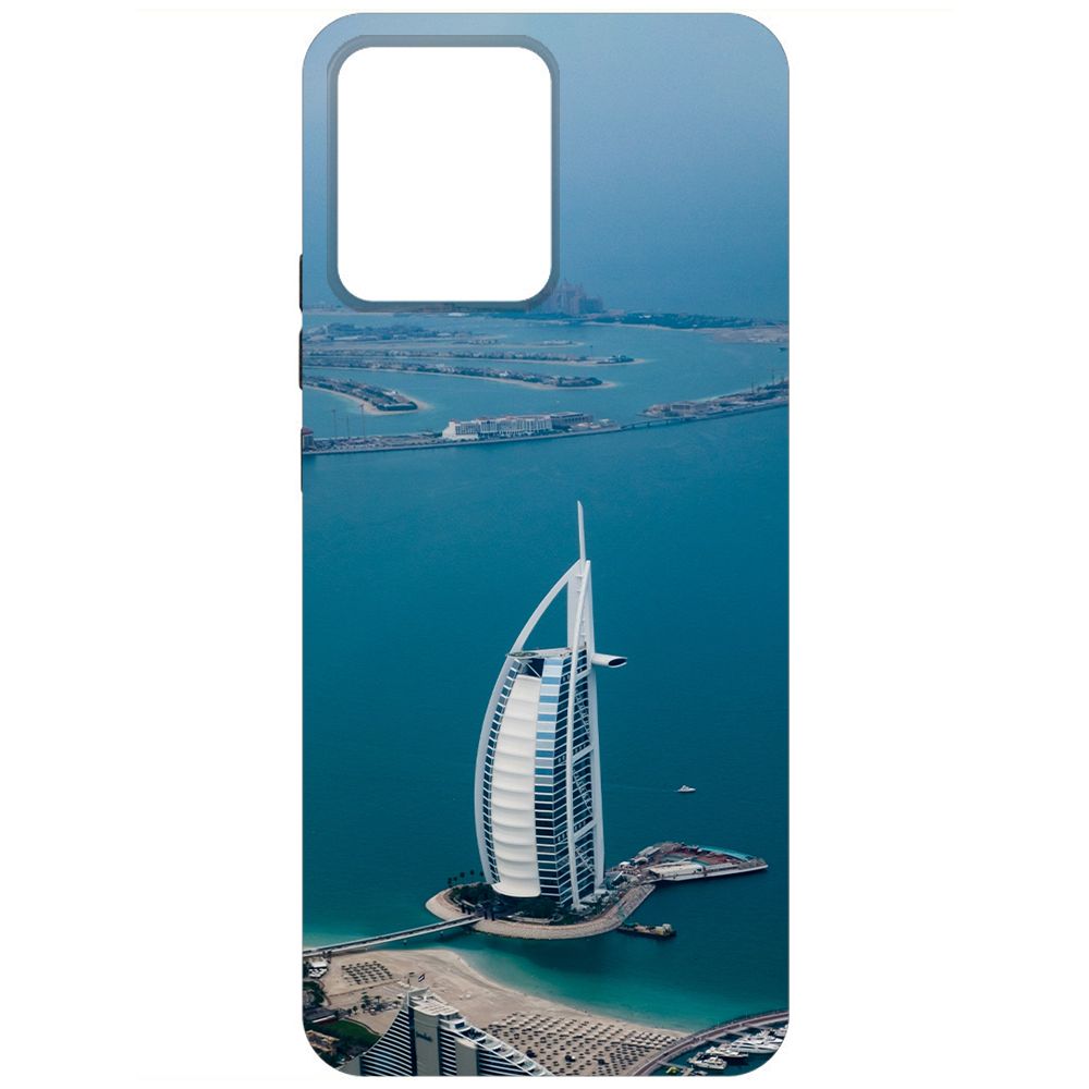 

Чехол-накладка Krutoff Soft Case ОАЭ, Бурдж-эль-Араб для Realme Narzo 50i Prime черный