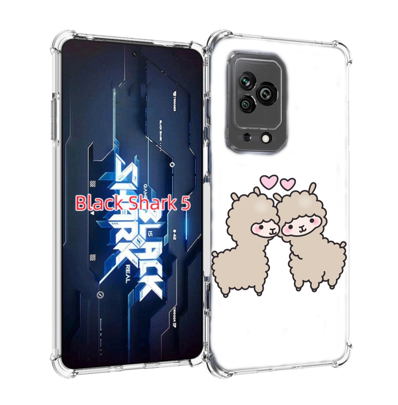 

Чехол MyPads влюбленные-барашки для Xiaomi Black Shark 5, Прозрачный, Tocco