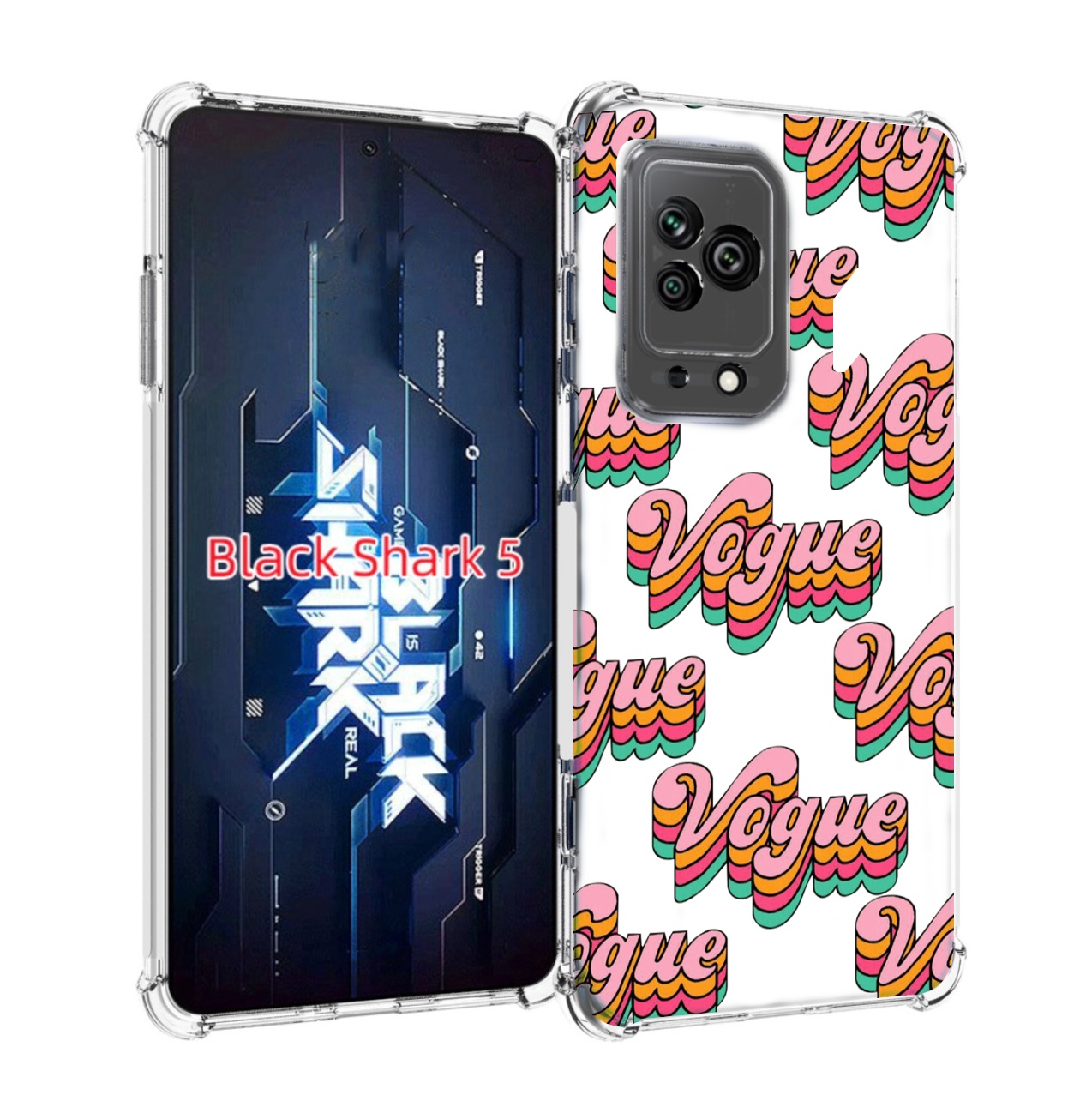 

Чехол MyPads вогуе для Xiaomi Black Shark 5, Прозрачный, Tocco