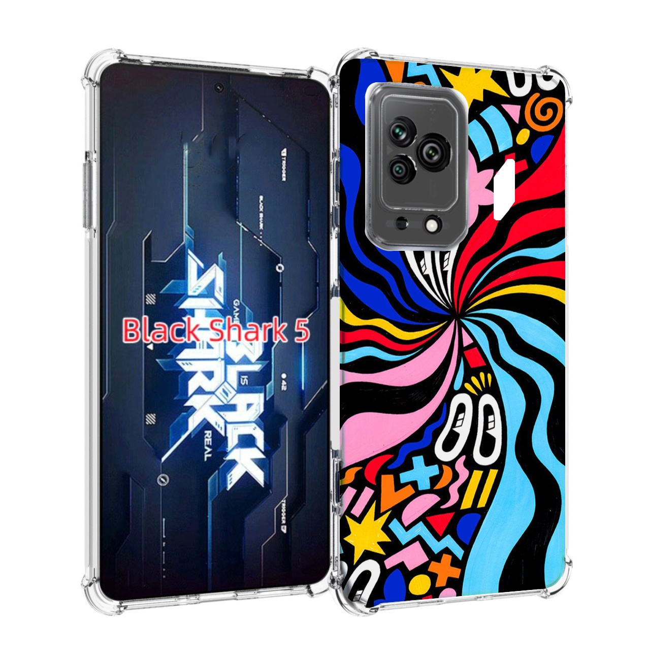 

Чехол MyPads волнистая-абстракция для Xiaomi Black Shark 5, Прозрачный, Tocco