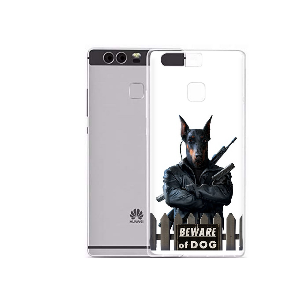 

Чехол MyPads Tocco для Huawei P9 Plus доберман (PT31455.54.332), Прозрачный, Tocco