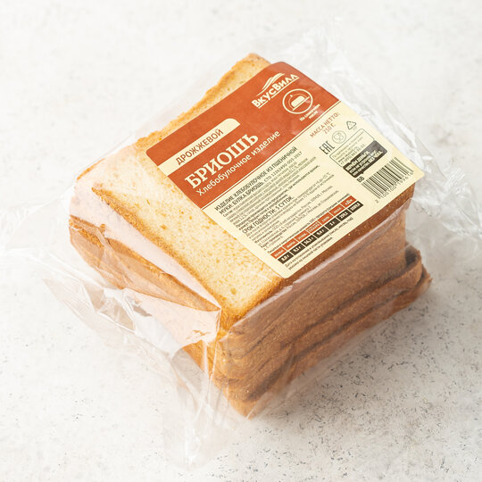 

Булочки ВкусВилл Бриошь в нарезке 250 г