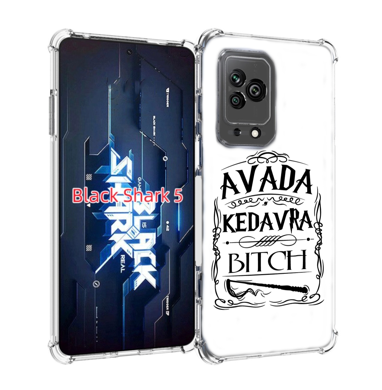 

Чехол MyPads гарри-потер-заклинание для Xiaomi Black Shark 5, Прозрачный, Tocco