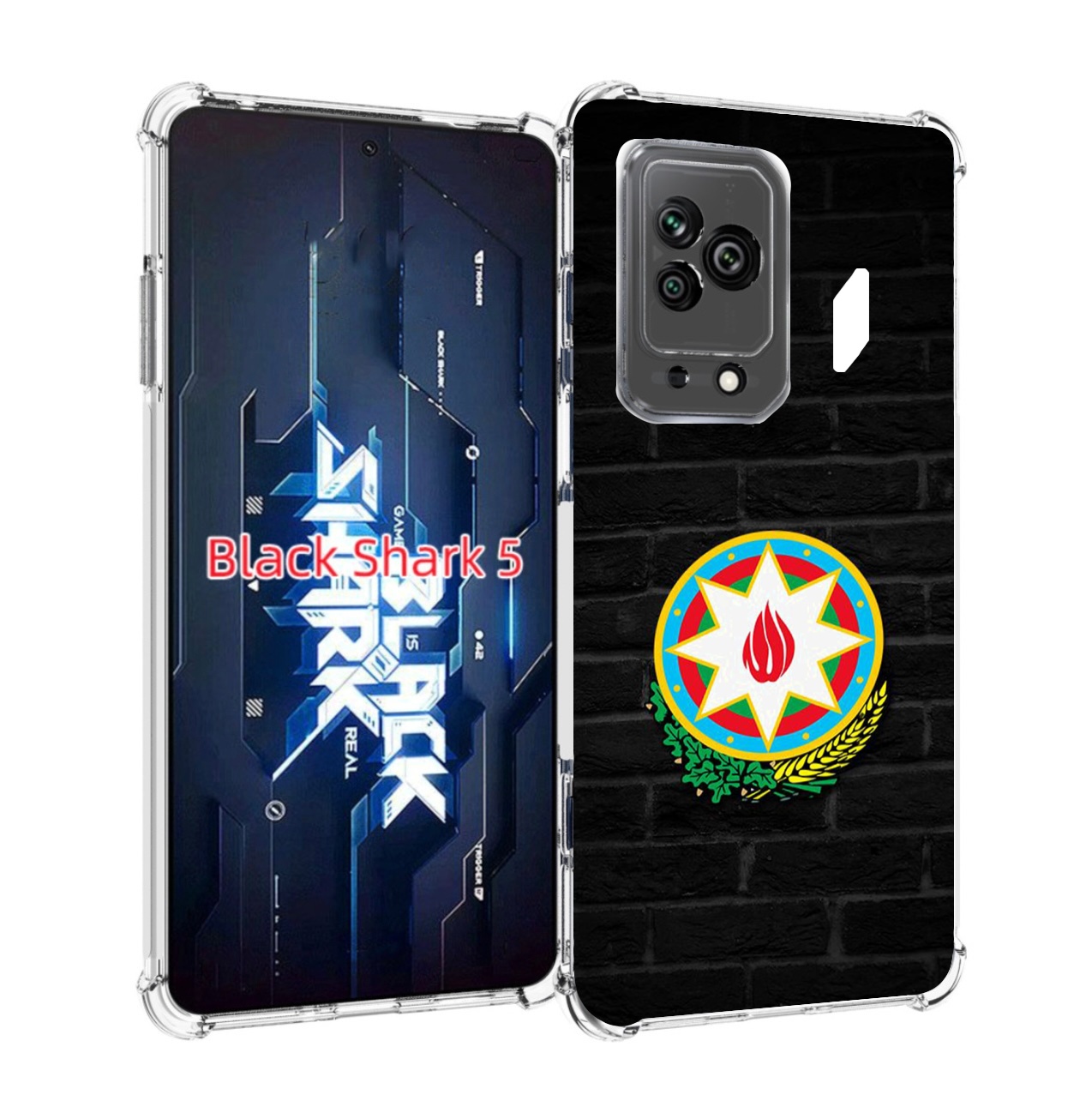 

Чехол MyPads герб азербаиджана для Xiaomi Black Shark 5, Прозрачный, Tocco