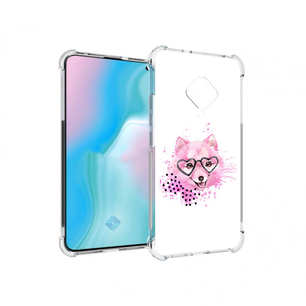 

Чехол MyPads Tocco для Vivo S5 розовый волченок (PT226962.406.585), Прозрачный, Tocco