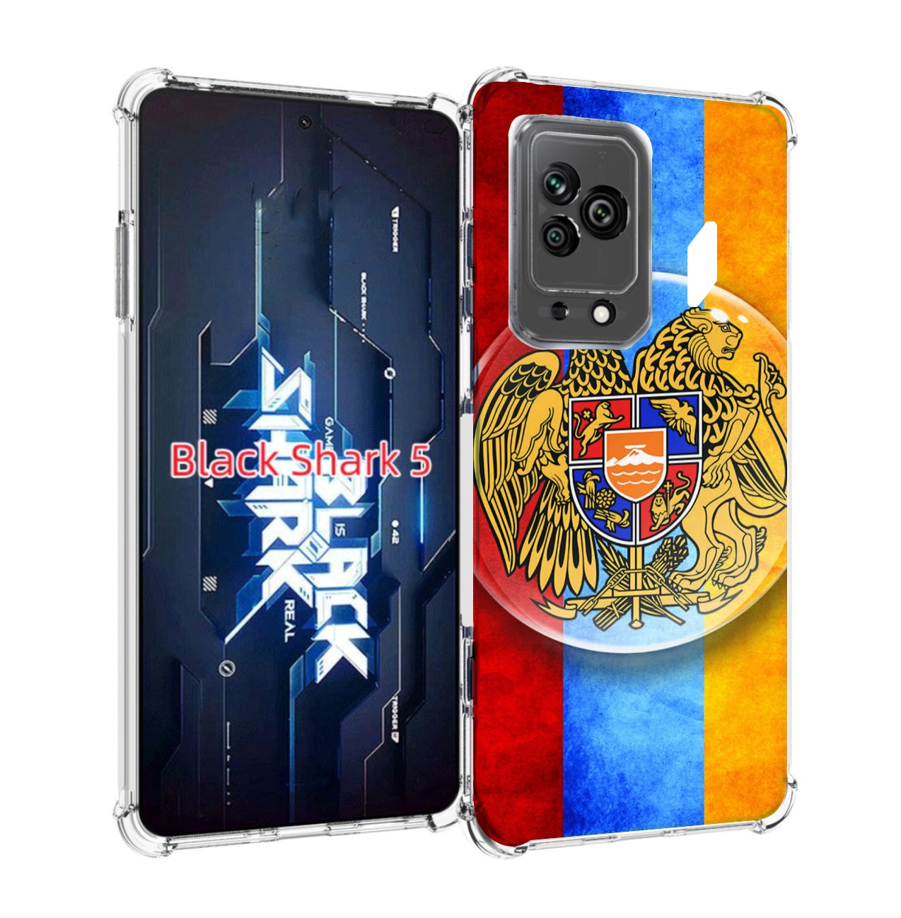 

Чехол MyPads герб флаг армении для Xiaomi Black Shark 5, Прозрачный, Tocco