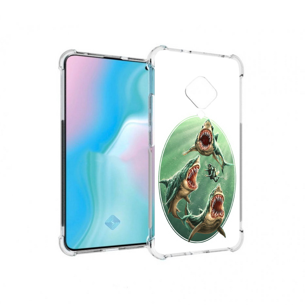 

Чехол MyPads Tocco для Vivo S5 синяя бездна (PT226962.406.600), Прозрачный, Tocco