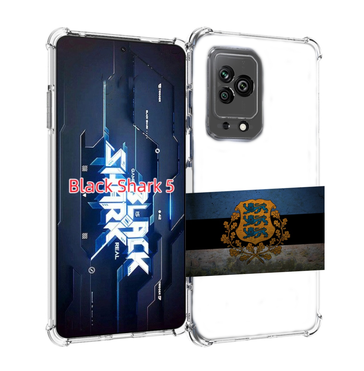 

Чехол MyPads герб флаг эстонии-1 для Xiaomi Black Shark 5, Прозрачный, Tocco