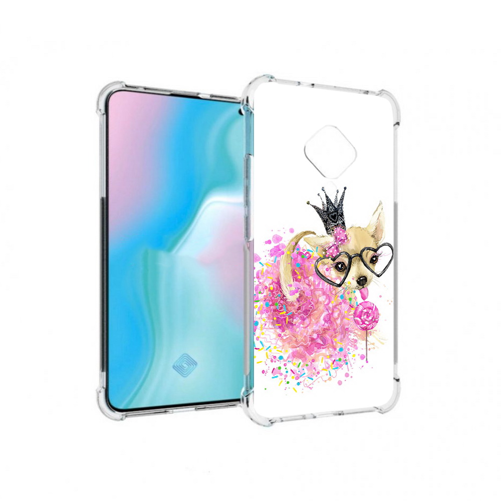 

Чехол MyPads Tocco для Vivo S5 сладкая принцесса (PT226962.406.606), Прозрачный, Tocco