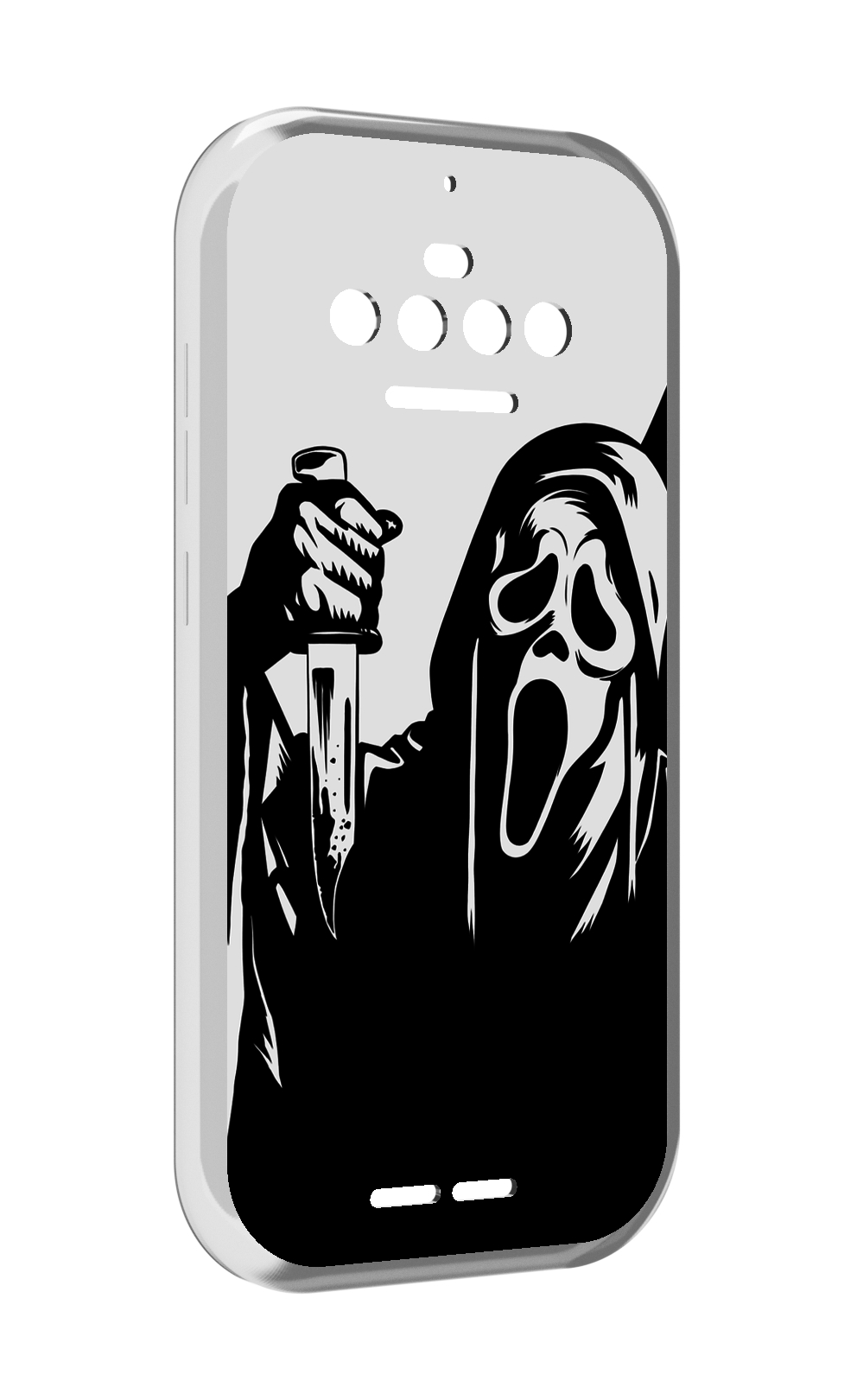 

Чехол MyPads крик-с-ножом для Oukitel F150 R2022, Прозрачный, Tocco