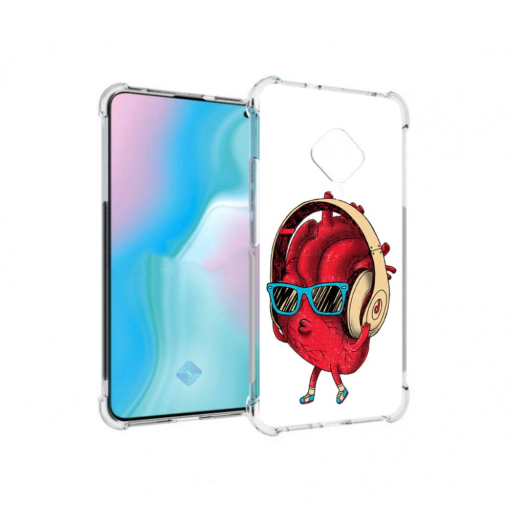 

Чехол MyPads Tocco для Vivo S5 слушай сердце (PT226962.406.609), Прозрачный, Tocco