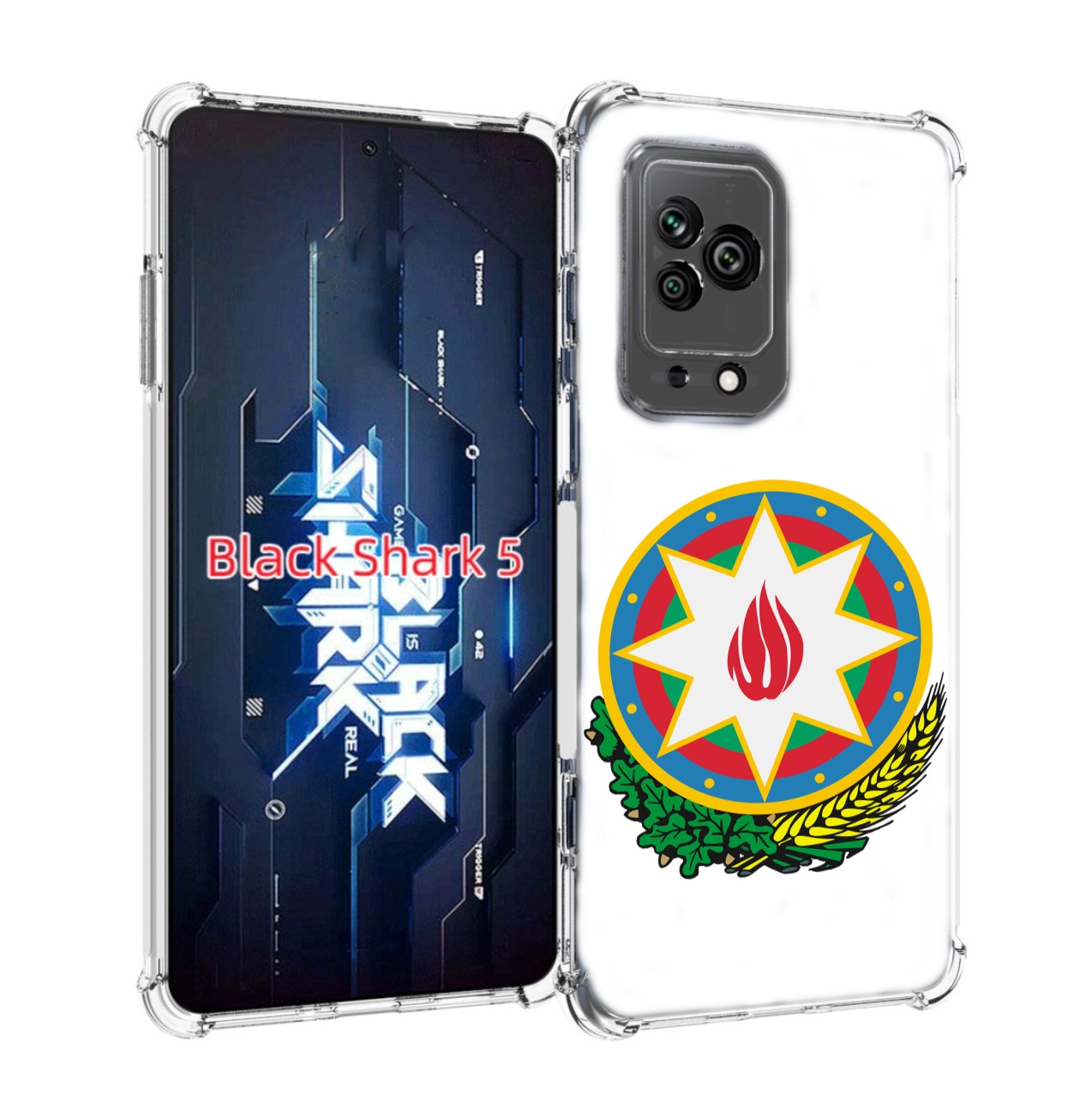 

Чехол MyPads герб-азербаиджан-2 для Xiaomi Black Shark 5, Прозрачный, Tocco
