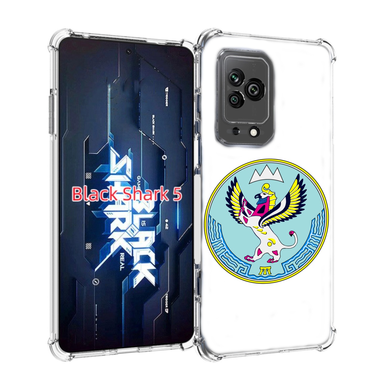 

Чехол MyPads герб-алтаискии-краи для Xiaomi Black Shark 5, Прозрачный, Tocco