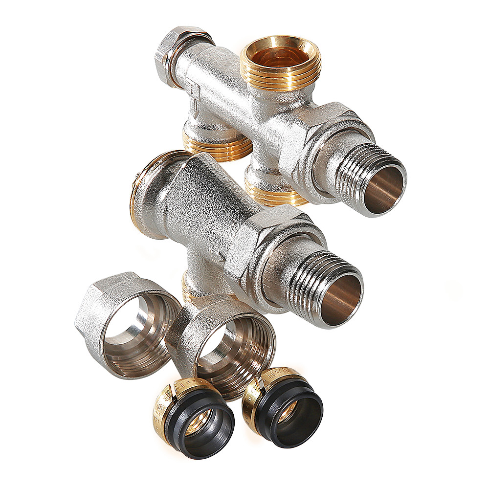 Термостатический узел для нижнего подкл рад Двухтрубная система комплект 12х100 6924₽