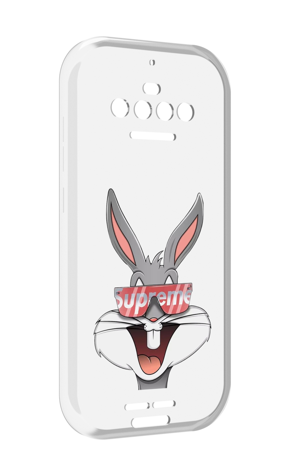 

Чехол MyPads крутой-заяц для Oukitel F150 R2022, Прозрачный, Tocco