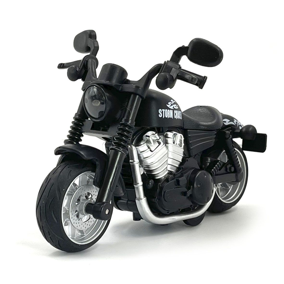 Мотоцикл коллекционный S+S Toys Harley-Davidson 1:12 - 15 см, металл Свет + Звук