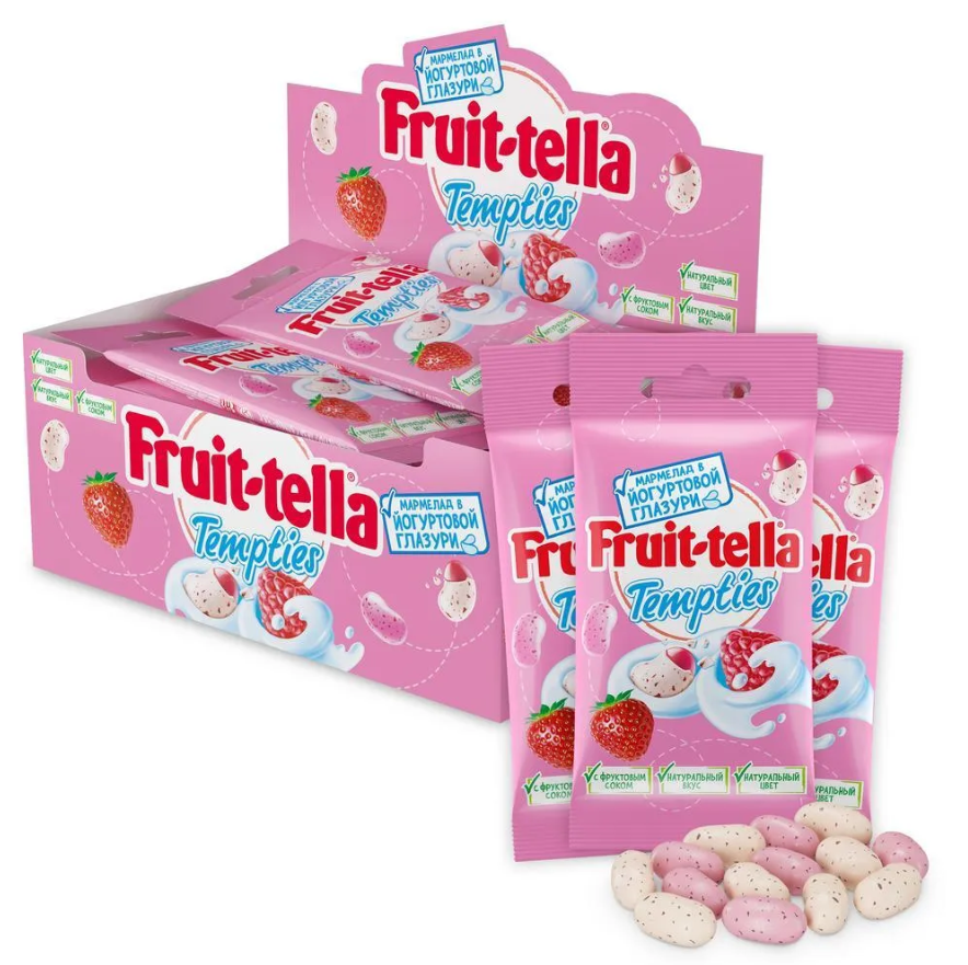 фото Жевательная резинка ментос, mentos pure fresh тутти-фрутти, 4 шт х 100 г