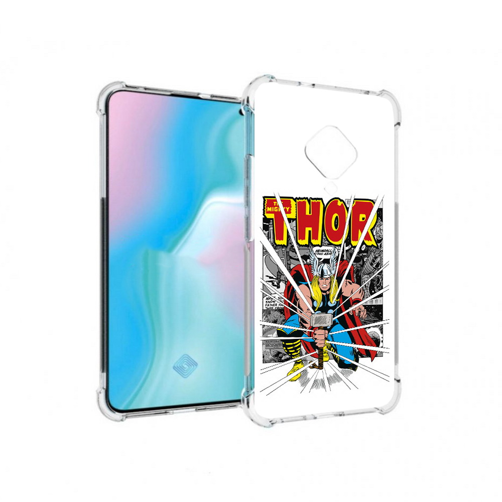 

Чехол MyPads Tocco для Vivo S5 тор рисунок (PT226962.406.647), Прозрачный, Tocco
