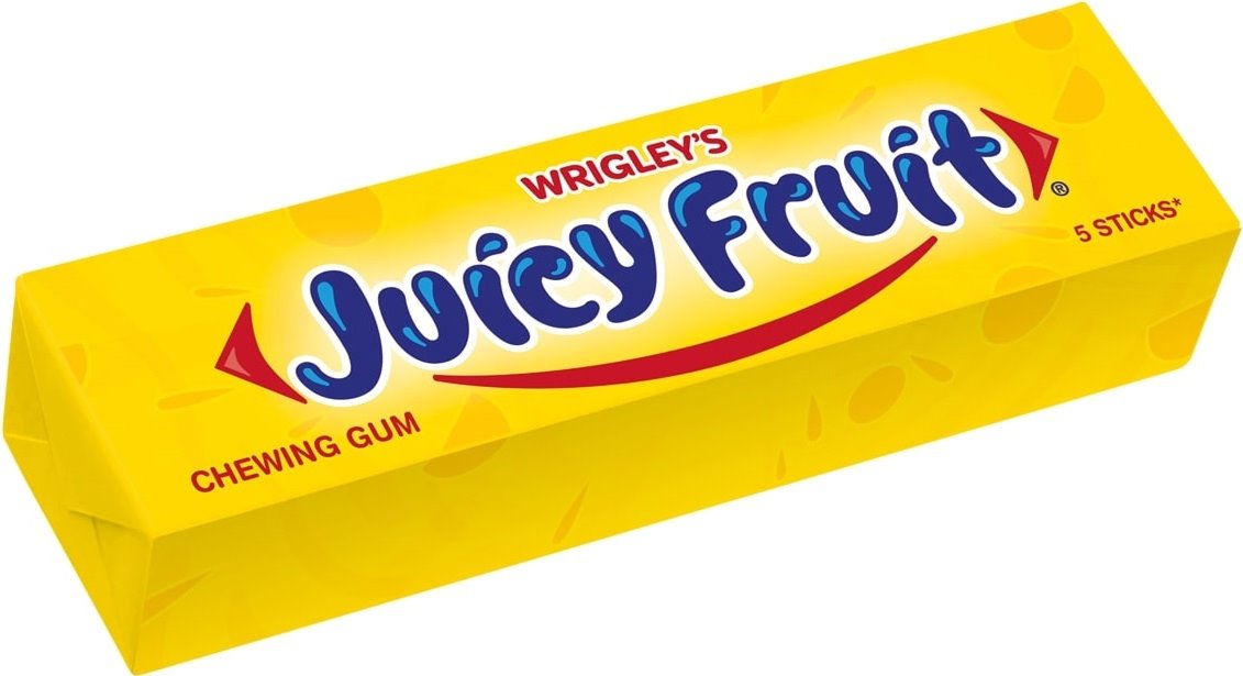 фото Жевательная резинка wrigley's juicy fruit 5 стиков 13 г