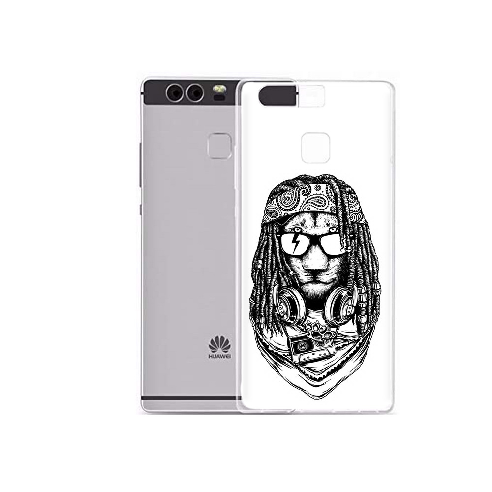 

Чехол MyPads Tocco для Huawei P9 Plus дреды льва (PT31455.54.338), Прозрачный, Tocco