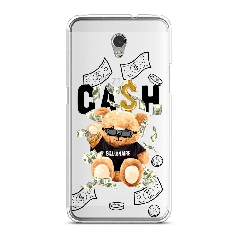

Чехол на ZTE Blade V7 "Big cash", Черный;серый;бежевый, 131150-6