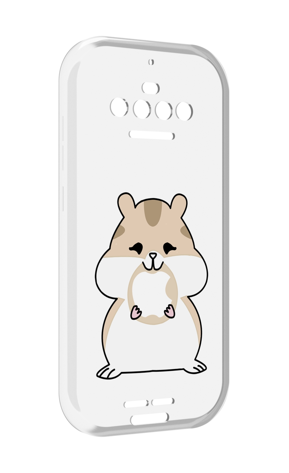 

Чехол MyPads любитель-яблок детский для Oukitel F150 R2022, Прозрачный, Tocco