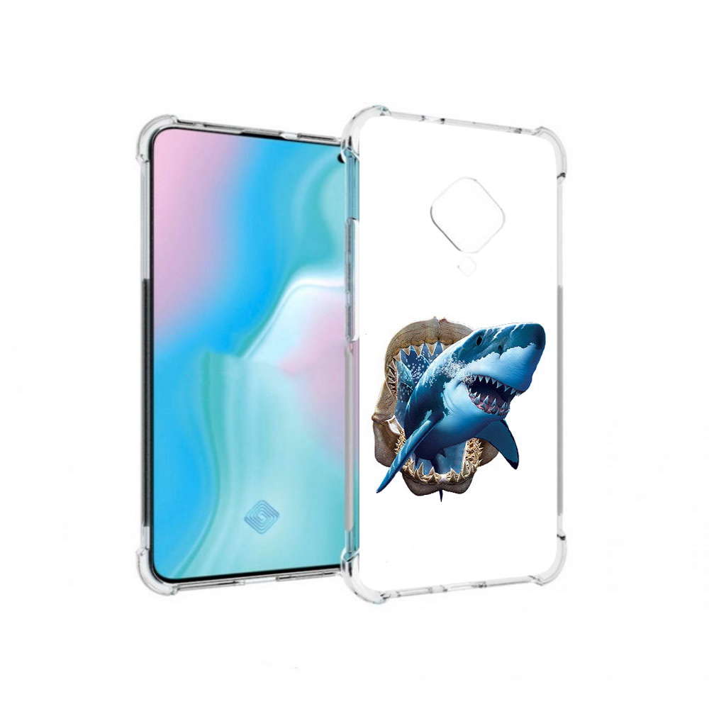 

Чехол MyPads Tocco для Vivo S5 челюсти (PT226962.406.675), Прозрачный, Tocco