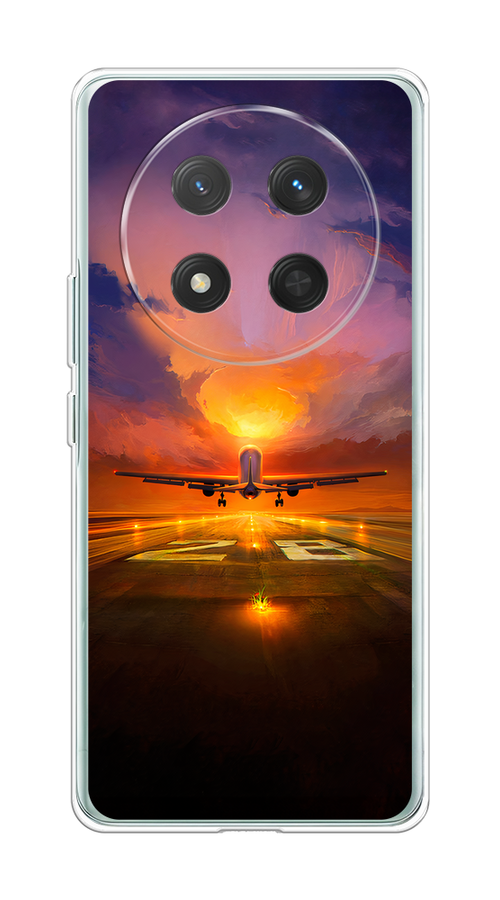 

Чехол на Honor X9C/X60 Pro Самолет на посадке, Оранжевый;синий, 6125350-1