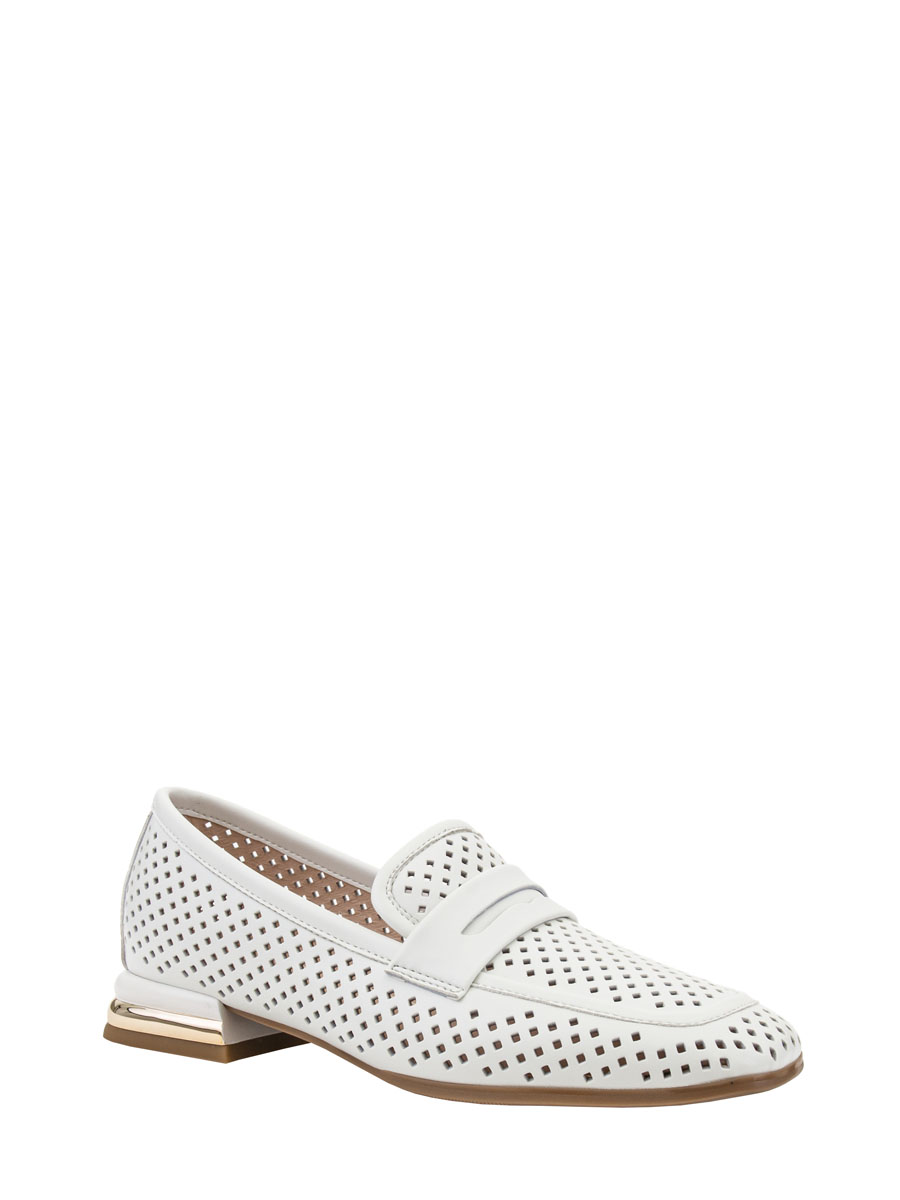 

Лоферы женские Milana 2315381 белые 38 RU, Белый, 2315381