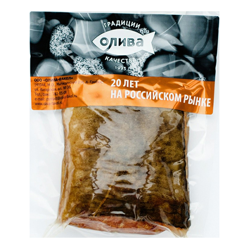 

Зубатка Олива Факел горячего копчения кусок ~1 кг
