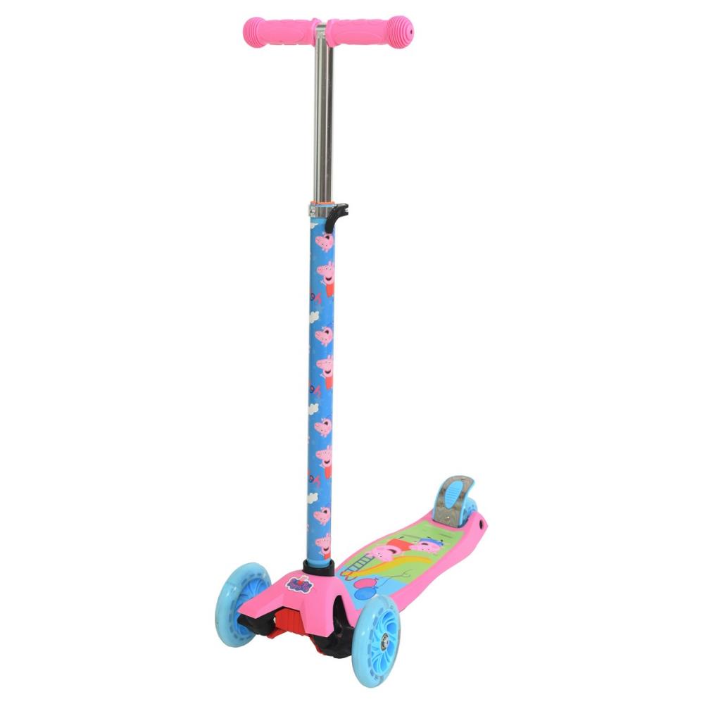 

Самокат трехколесный Свинка Пеппа, свет арт JP-MG-03M-PP_N22