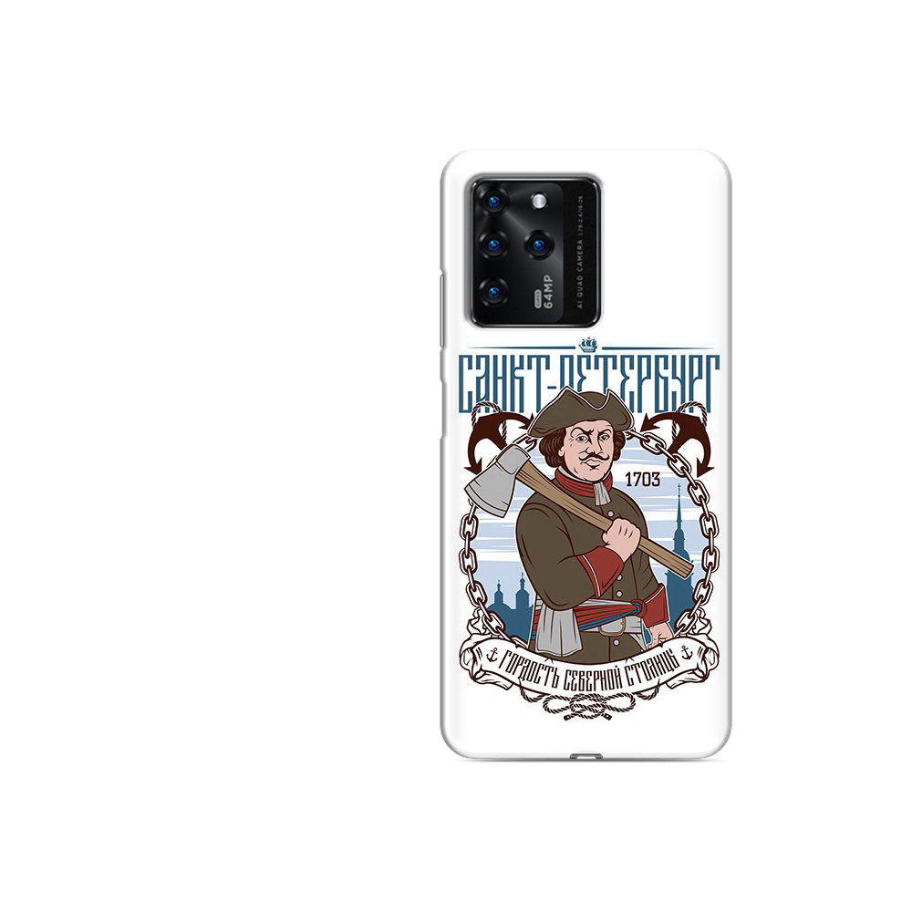 

Чехол MyPads Tocco для ZTE V30 Петр первый (PT226947.476.134), Прозрачный, Tocco