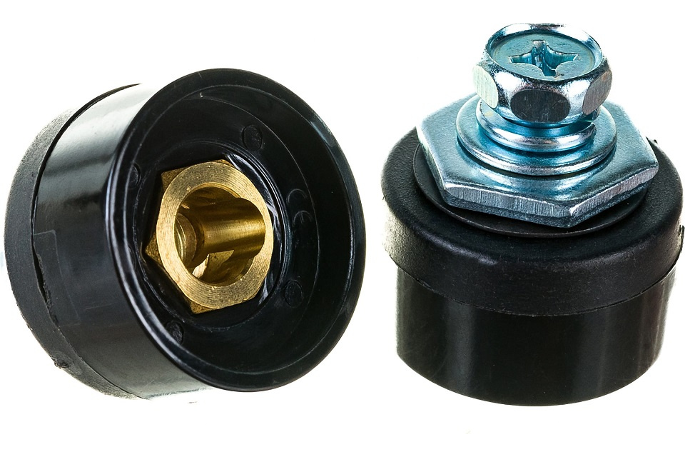 

Разъем для сварочного кабеля (Dx25), 2шт. Elitech 0606.014800
