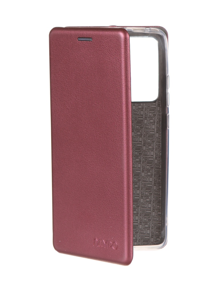 фото Чехол neypo для xiaomi 12/ 12x premium burgundy nsb52975