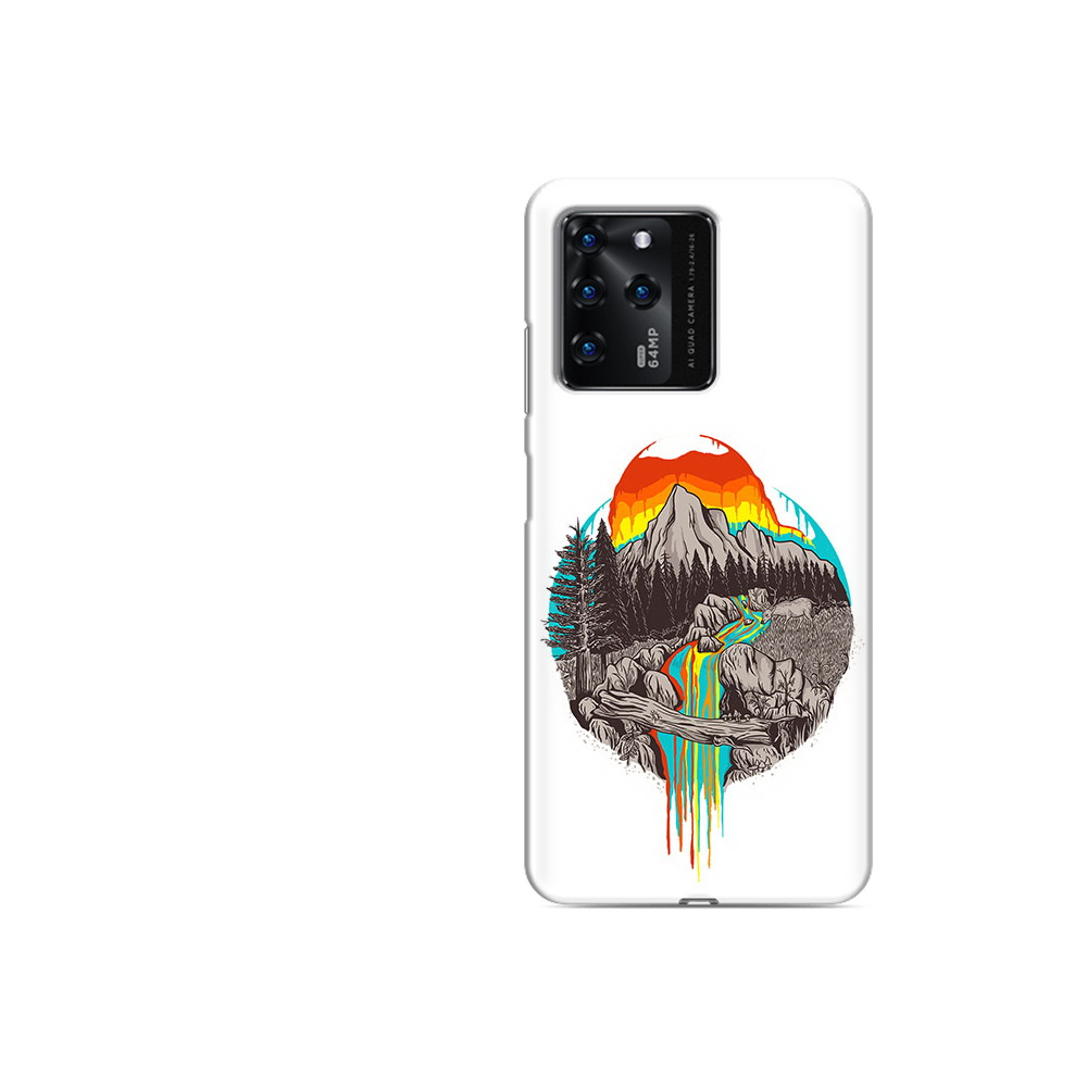 

Чехол MyPads Tocco для ZTE V30 Радужный водопад (PT226947.476.144), Прозрачный, Tocco