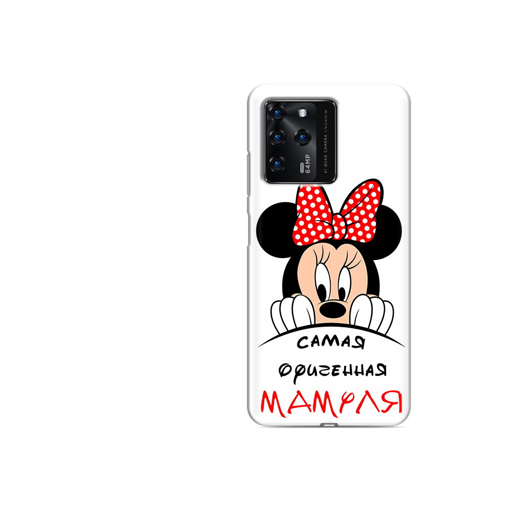 

Чехол MyPads Tocco для ZTE V30 Самая лучшая мамуля Мини Маус (PT226947.476.152), Прозрачный, Tocco